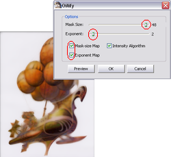 Oilify effect