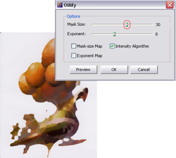 Oilify effect